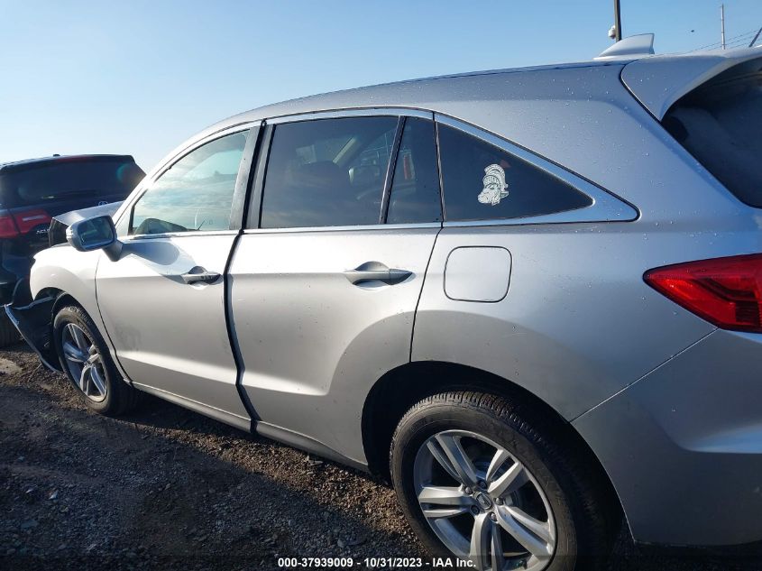 2014 Acura Rdx VIN: 5J8TB4H34EL014164 Lot: 37939009