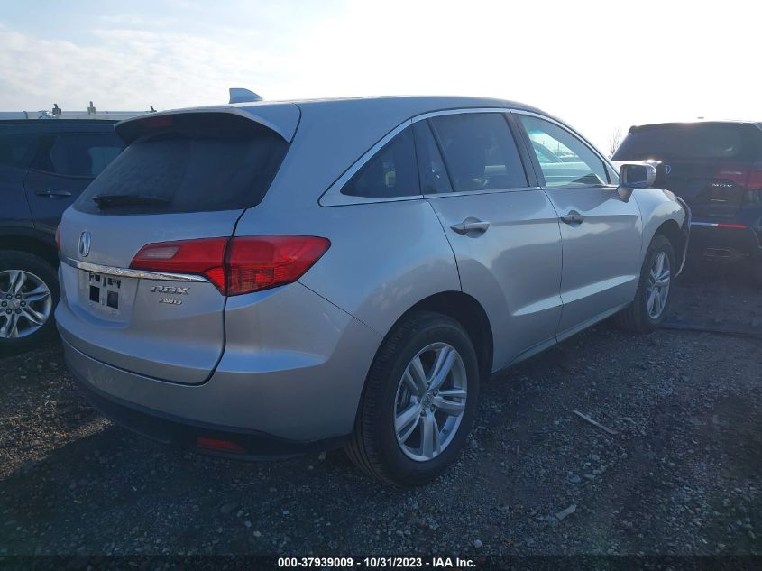 2014 Acura Rdx VIN: 5J8TB4H34EL014164 Lot: 37939009