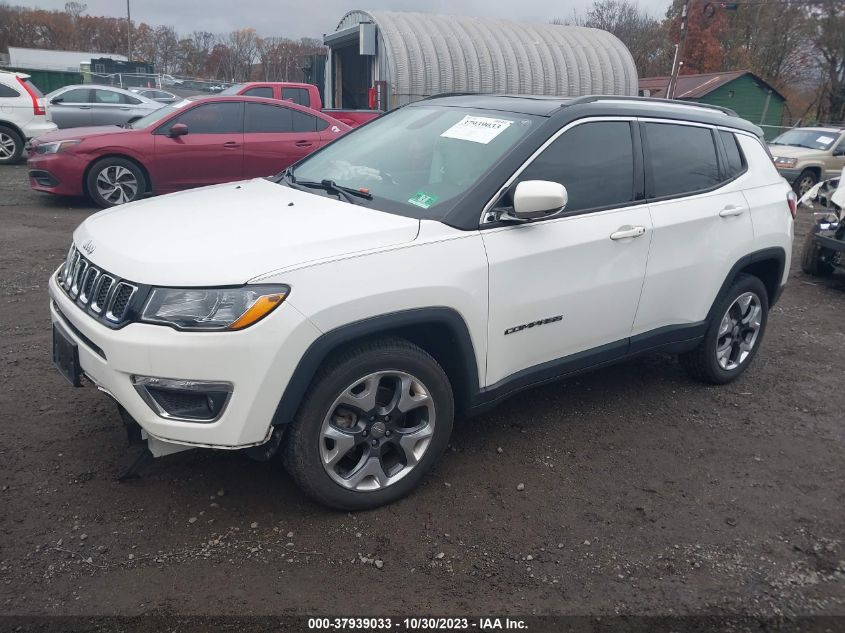 2018 Jeep Compass Limited VIN: 3C4NJDCB3JT373948 Lot: 37939033