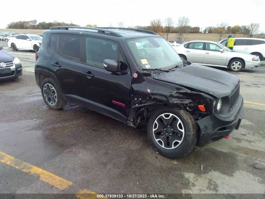 2015 Jeep Renegade Trailhawk VIN: ZACCJBCT4FPC46807 Lot: 37939133