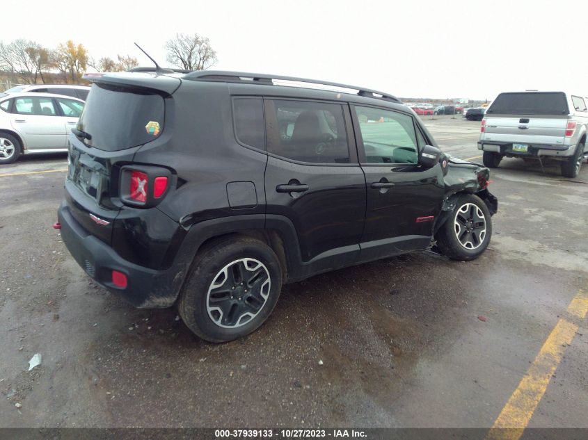 2015 Jeep Renegade Trailhawk VIN: ZACCJBCT4FPC46807 Lot: 37939133