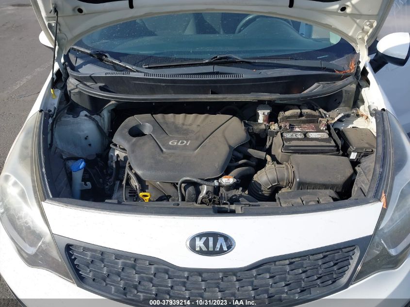2014 Kia Rio Lx VIN: KNADM4A36E6375995 Lot: 37939214