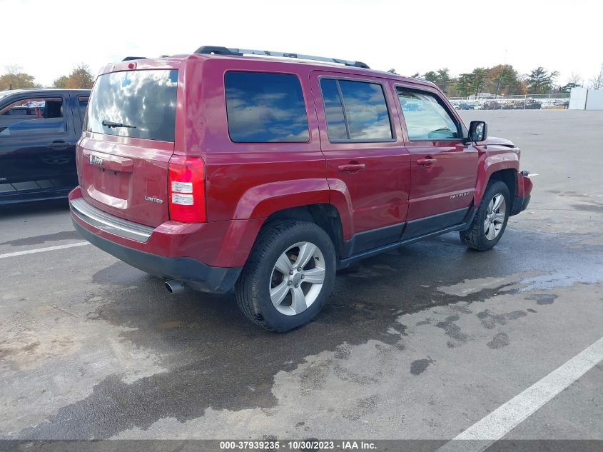 2014 Jeep Patriot Limited VIN: 1C4NJPCB4ED570320 Lot: 37939235