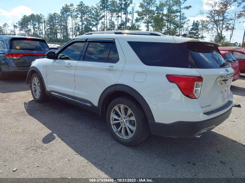 2021 Ford Explorer Limited VIN: 1FMSK7FH3MGA45239 Lot: 37939486