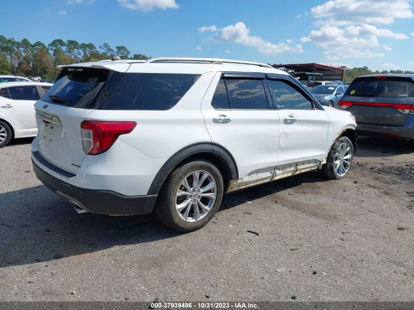 2021 Ford Explorer Limited VIN: 1FMSK7FH3MGA45239 Lot: 37939486