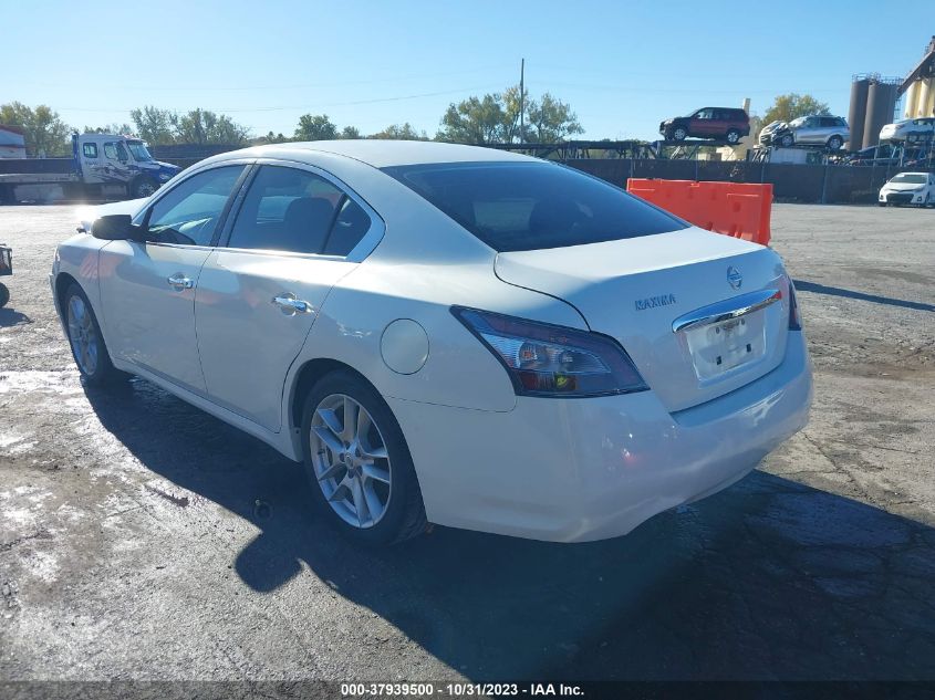 2013 Nissan Maxima 3.5 S VIN: 1N4AA5AP0DC834709 Lot: 37939500