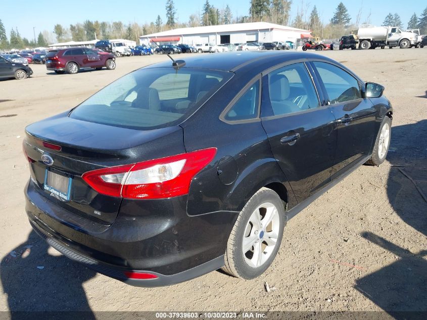 2014 Ford Focus Se VIN: 1FADP3F22EL375830 Lot: 37939603