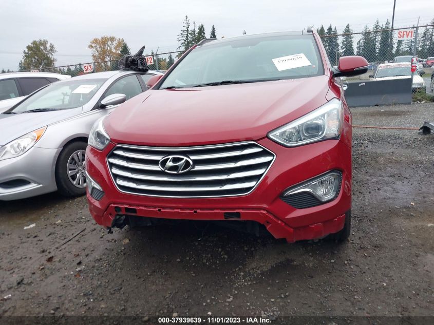 2014 Hyundai Santa Fe Limited VIN: KM8SR4HFXEU081986 Lot: 37939639