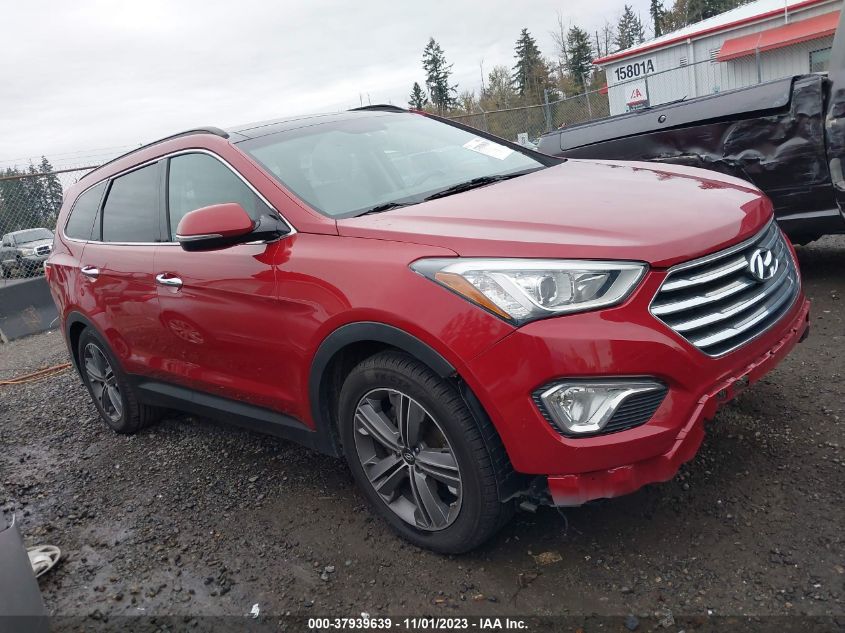 2014 Hyundai Santa Fe Limited VIN: KM8SR4HFXEU081986 Lot: 37939639