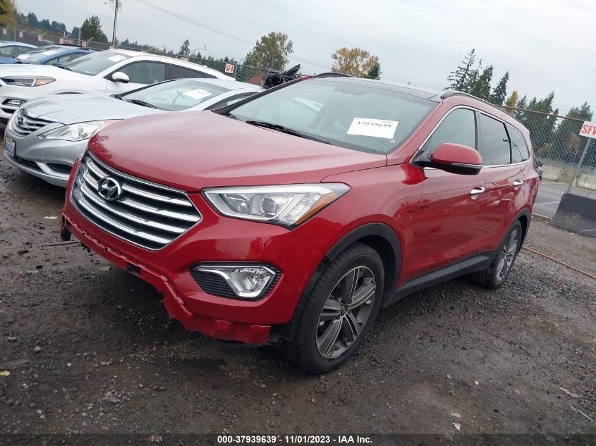 2014 Hyundai Santa Fe Limited VIN: KM8SR4HFXEU081986 Lot: 37939639