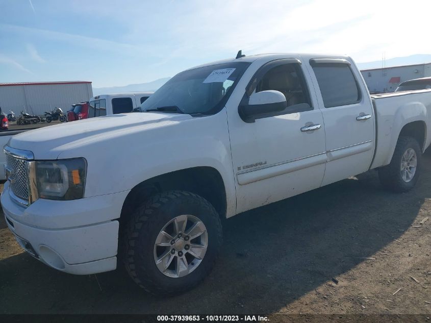 2008 GMC Sierra Denali VIN: 2GTEK638081301338 Lot: 37939653