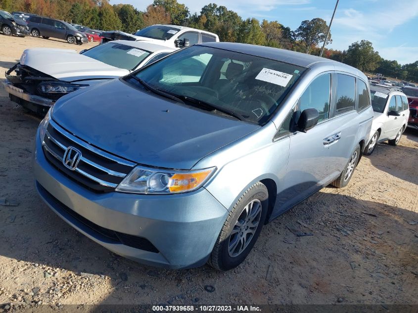 5FNRL5H48DB021592 2013 Honda Odyssey Ex