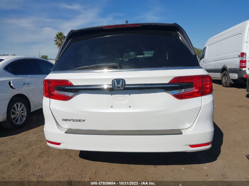 2022 Honda Odyssey Ex-L VIN: 5FNRL6H75NB049433 Lot: 37939684