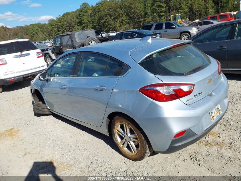 2017 Chevrolet Cruze Lt VIN: 3G1BE6SM0HS570722 Lot: 37939695