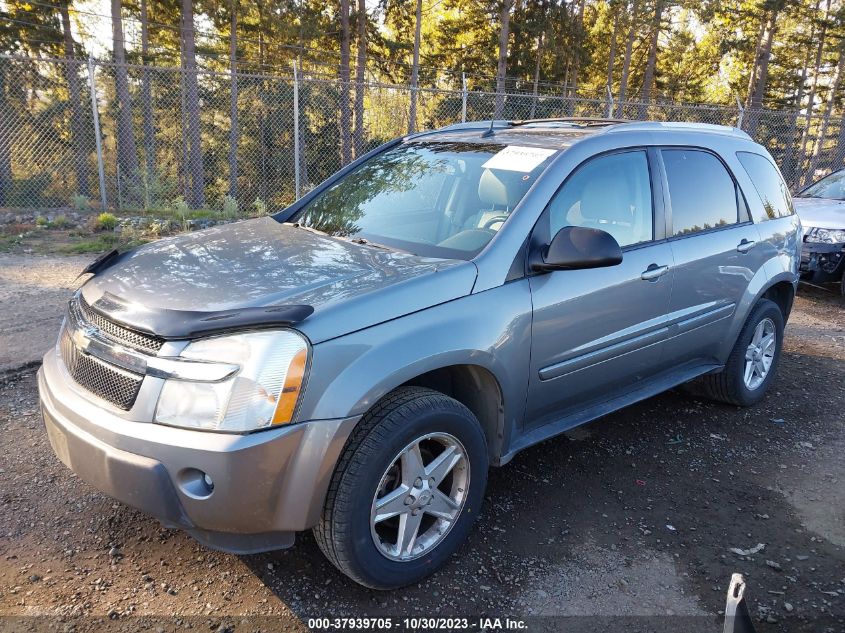 2005 Chevrolet Equinox Lt VIN: 2CNDL73FX56150483 Lot: 37939705