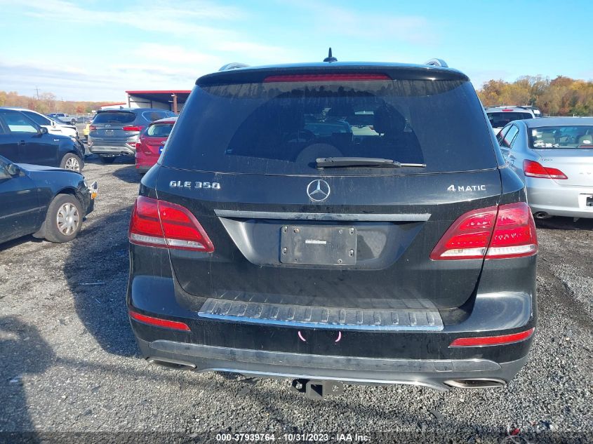 2016 Mercedes-Benz Gle Gle 350 VIN: 4JGDA5HB0GA687286 Lot: 37939764