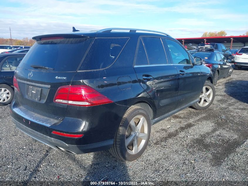 2016 Mercedes-Benz Gle Gle 350 VIN: 4JGDA5HB0GA687286 Lot: 37939764