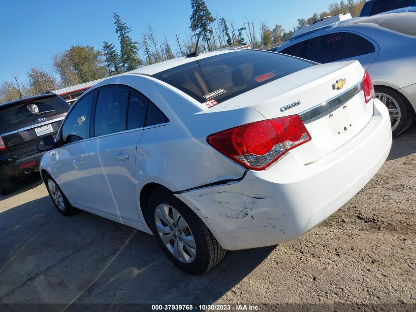 2012 Chevrolet Cruze Ls VIN: 1G1PD5SH5C7234965 Lot: 37939768