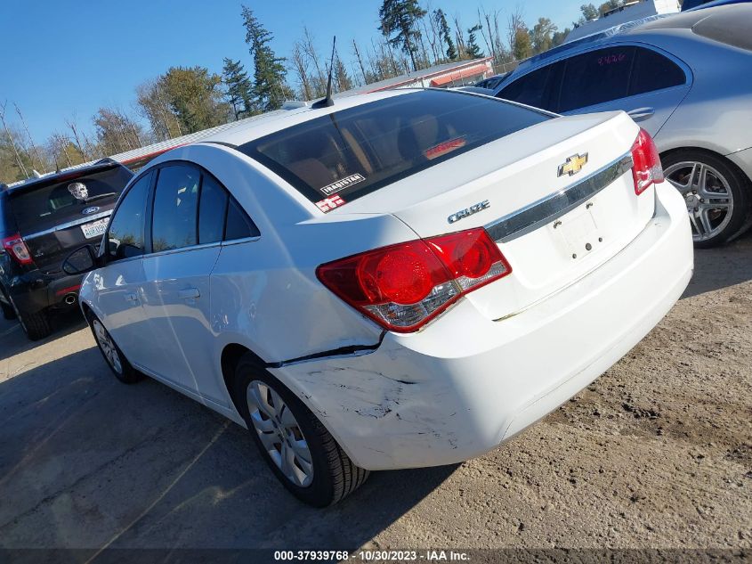 2012 Chevrolet Cruze Ls VIN: 1G1PD5SH5C7234965 Lot: 37939768