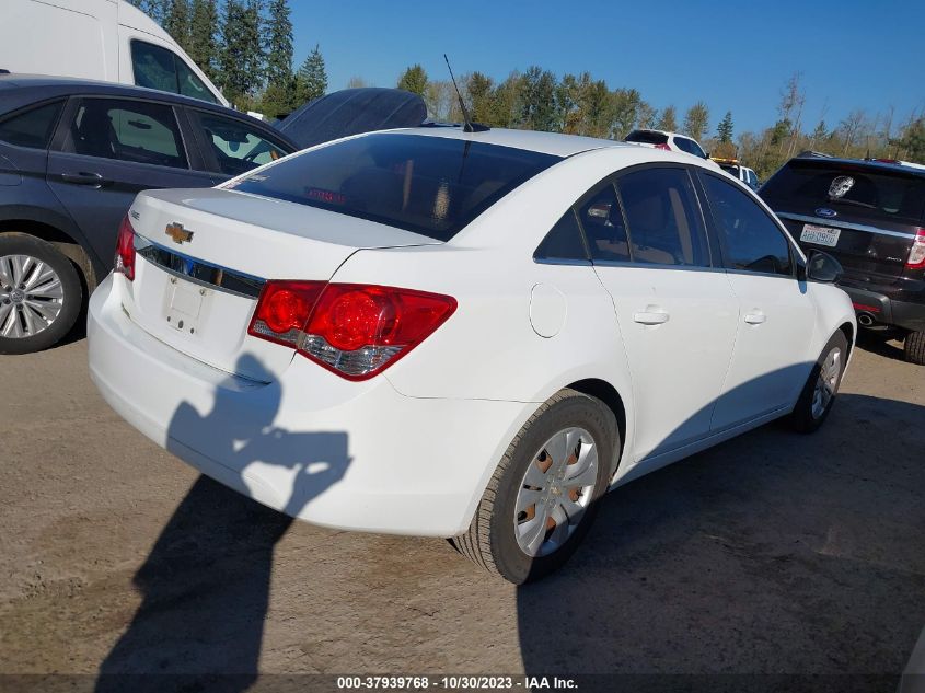 2012 Chevrolet Cruze Ls VIN: 1G1PD5SH5C7234965 Lot: 37939768