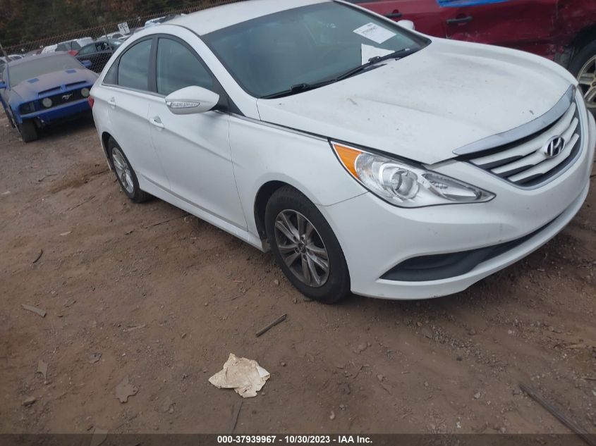 2014 Hyundai Sonata Gls VIN: 5NPEB4AC2EH901607 Lot: 37939967