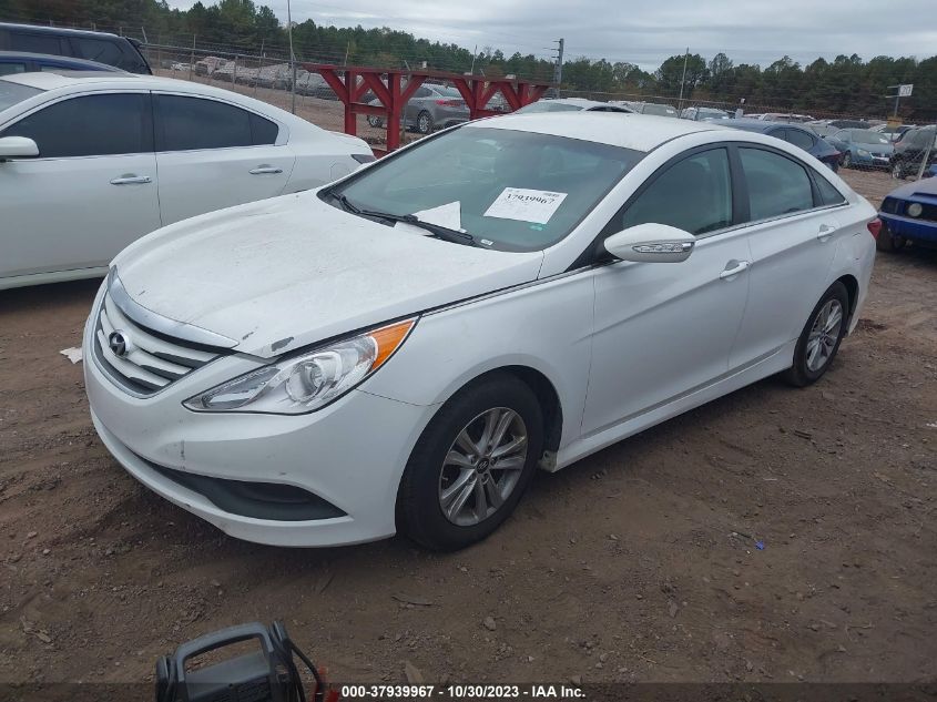 5NPEB4AC2EH901607 2014 Hyundai Sonata Gls