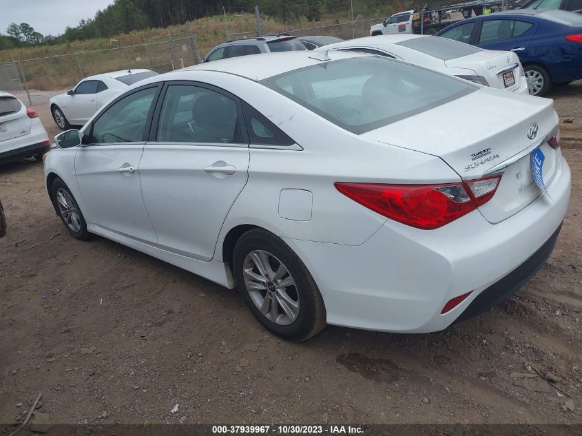 5NPEB4AC2EH901607 2014 Hyundai Sonata Gls