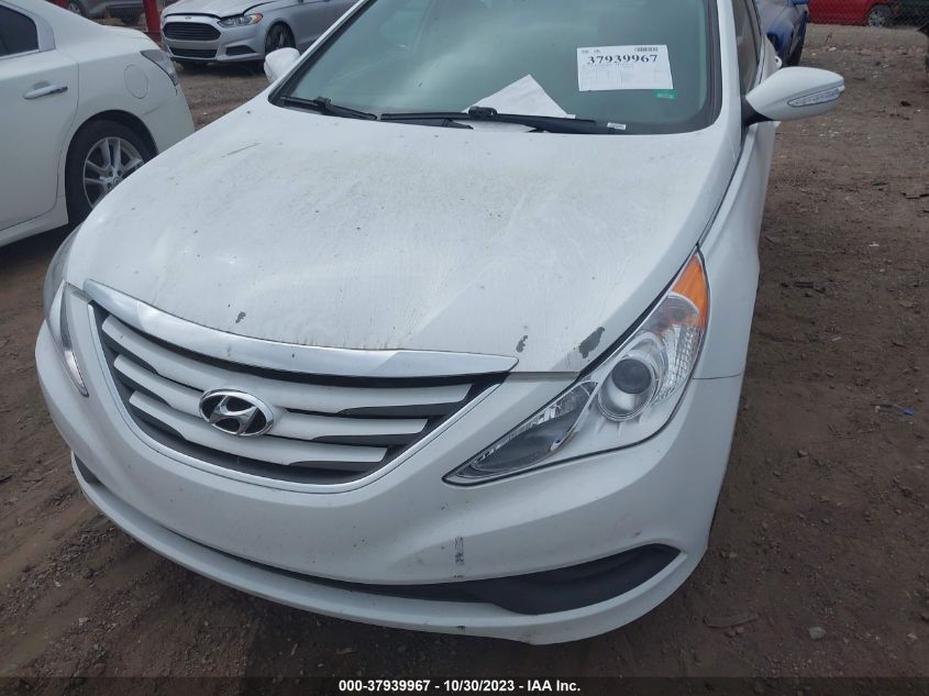 5NPEB4AC2EH901607 2014 Hyundai Sonata Gls