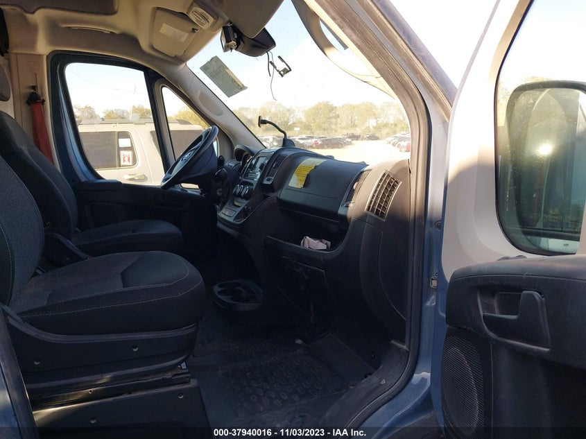 2021 Ram Promaster 3500 Cargo Van High Roof 159" Wb Ext VIN: 3C6MRVJG1ME535861 Lot: 37940016