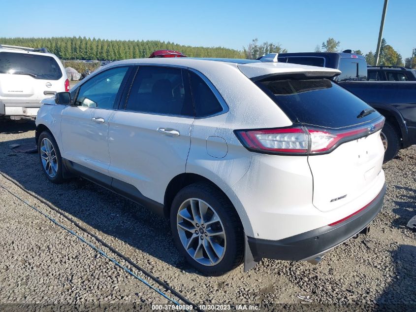 2018 Ford Edge Titanium VIN: 2FMPK4K86JBC52172 Lot: 37940089