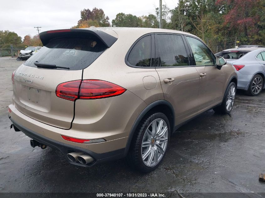 2016 Porsche Cayenne S VIN: WP1AB2A22GLA97025 Lot: 37940107