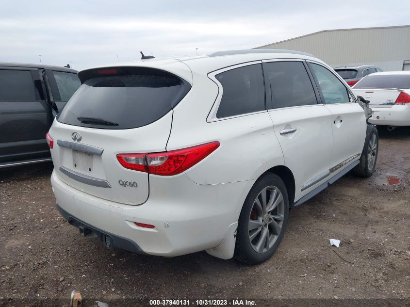 2014 Infiniti Qx60 VIN: 5N1AL0MM4EC539831 Lot: 37940131