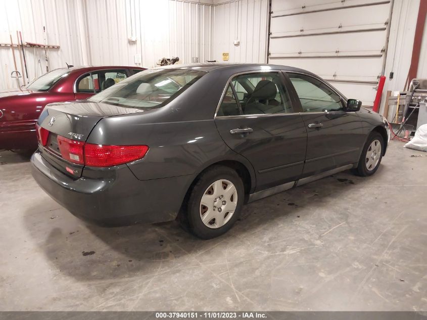 2005 Honda Accord Sdn Lx VIN: 1HGCM56405A054703 Lot: 37940151