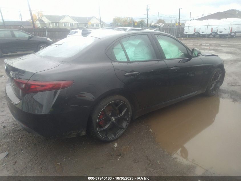 2020 Alfa Romeo Giulia Ti Awd VIN: ZARFANBN2L7629757 Lot: 37940163