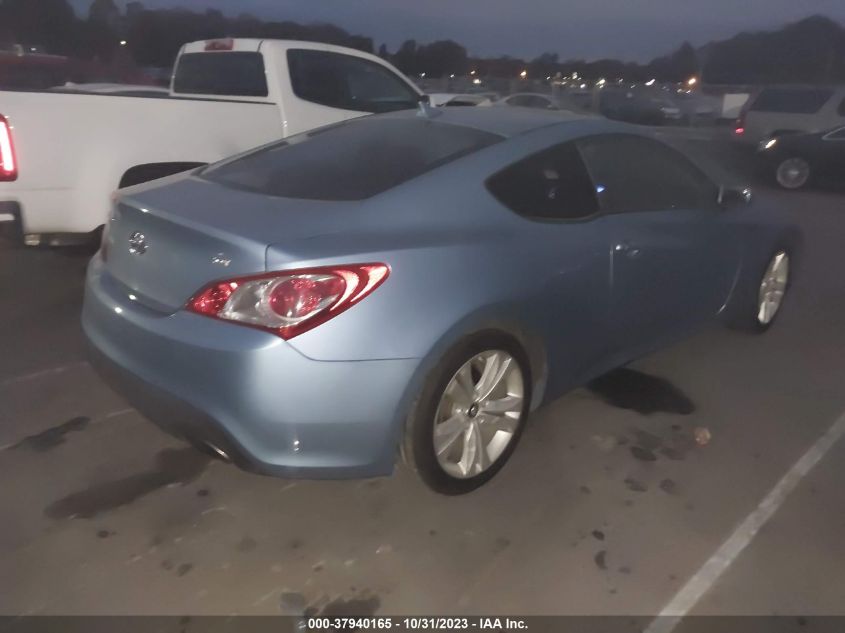 2010 Hyundai Genesis Coupe Premium VIN: KMHHT6KD8AU040278 Lot: 37940165