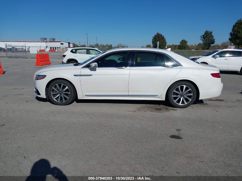 2019 Lincoln Continental Standard VIN: 1LN6L9PK8K5606063 Lot: 37940203