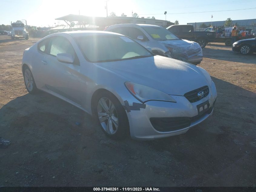 2012 Hyundai Genesis Coupe 2.0T VIN: KMHHT6KD4CU072695 Lot: 37940261