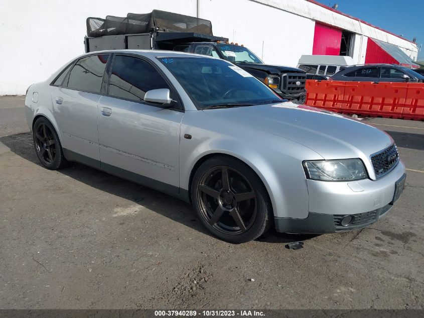 2002 Audi A4 1.8T VIN: WAULC68E02A169050 Lot: 37940289