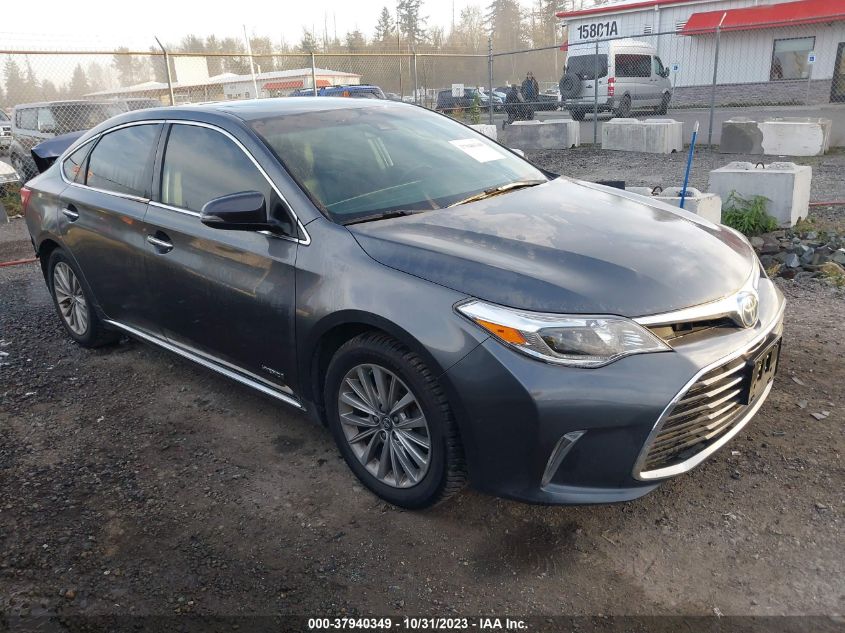 2016 Toyota Avalon Hybrid Xle Premium/Limited VIN: 4T1BD1EB8GU056201 Lot: 37940349