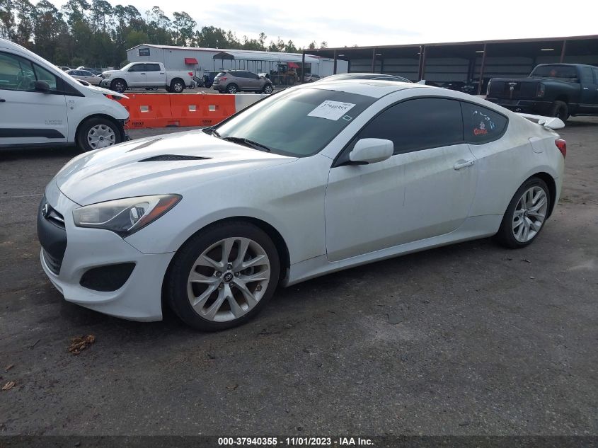 2013 Hyundai Genesis Coupe 2.0T Premium VIN: KMHHT6KD8DU112262 Lot: 37940355