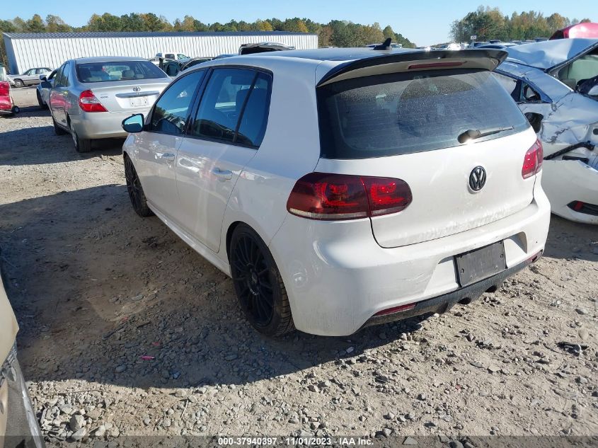 2012 Volkswagen Golf R W/Sunroof & Navi VIN: WVWPF7AJ5CW311213 Lot: 37940397