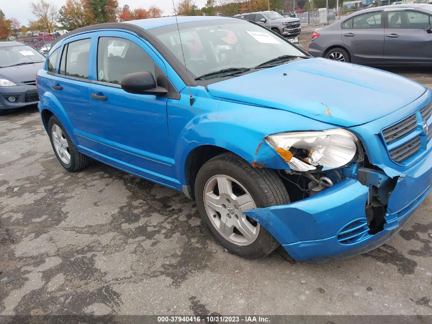 2008 Dodge Caliber Sxt VIN: 1B3HB48B48D655407 Lot: 37940416