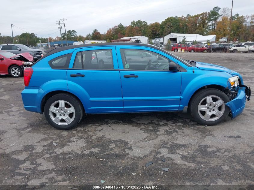 2008 Dodge Caliber Sxt VIN: 1B3HB48B48D655407 Lot: 37940416