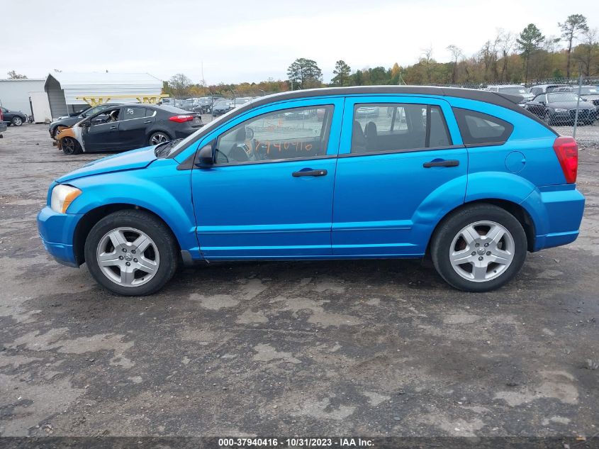 2008 Dodge Caliber Sxt VIN: 1B3HB48B48D655407 Lot: 37940416