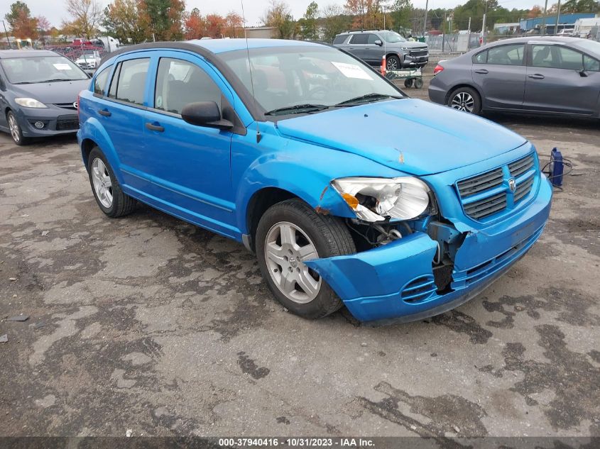 2008 Dodge Caliber Sxt VIN: 1B3HB48B48D655407 Lot: 37940416