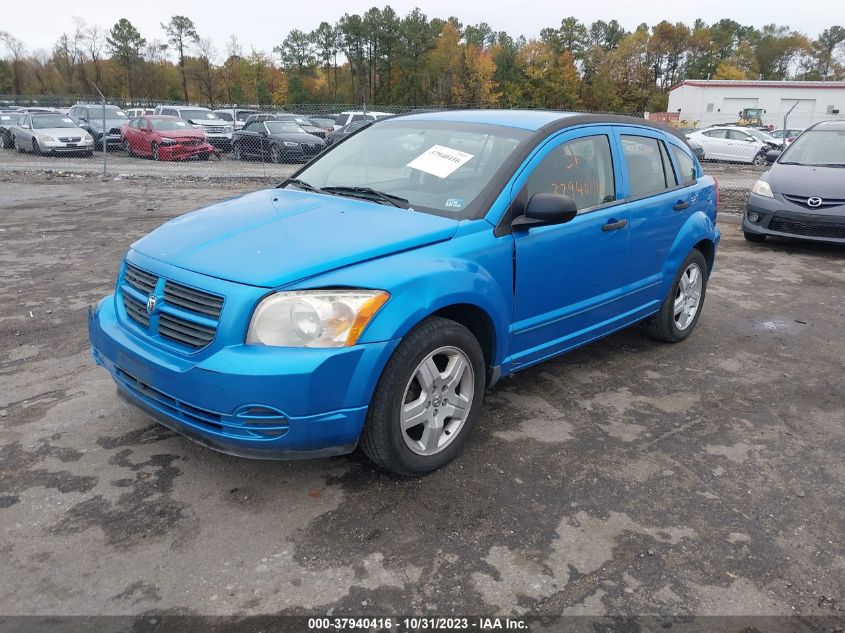 2008 Dodge Caliber Sxt VIN: 1B3HB48B48D655407 Lot: 37940416