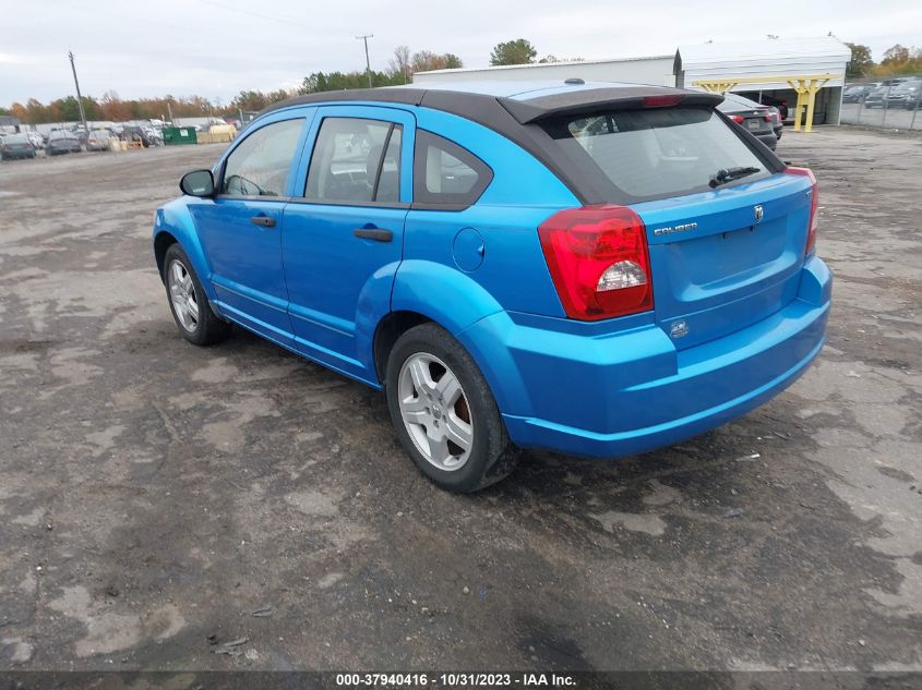 2008 Dodge Caliber Sxt VIN: 1B3HB48B48D655407 Lot: 37940416