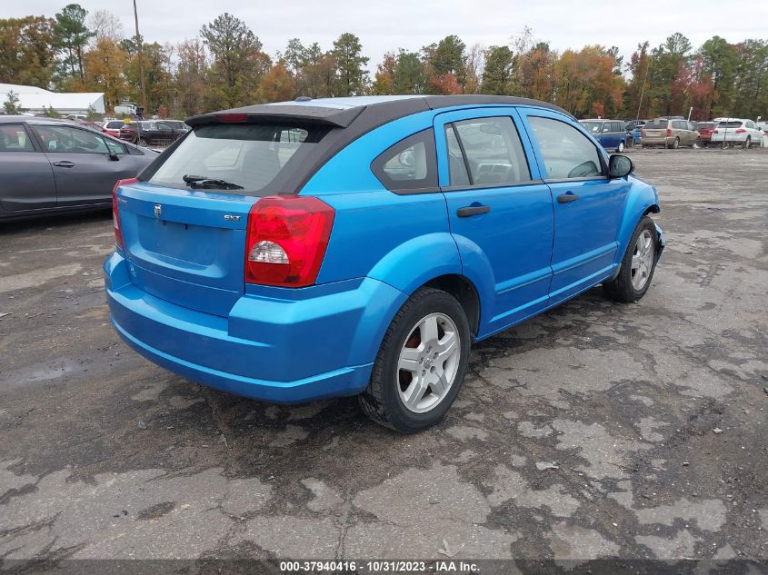 2008 Dodge Caliber Sxt VIN: 1B3HB48B48D655407 Lot: 37940416