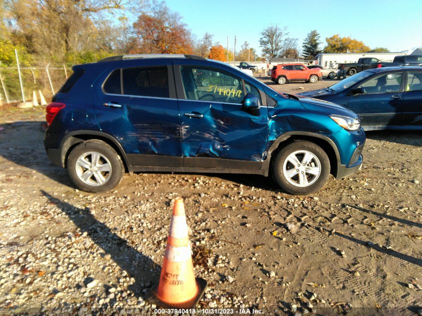 2019 Chevrolet Trax Lt VIN: 3GNCJPSB1KL222142 Lot: 37940418