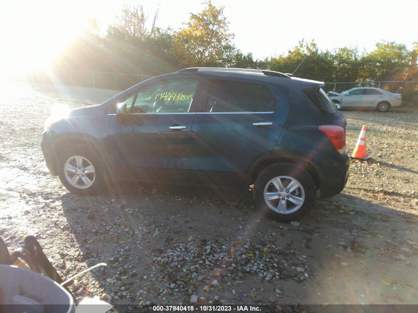 2019 Chevrolet Trax Lt VIN: 3GNCJPSB1KL222142 Lot: 37940418